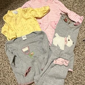 Carter's and More Baby Girl Bundle - 5 Pieces
